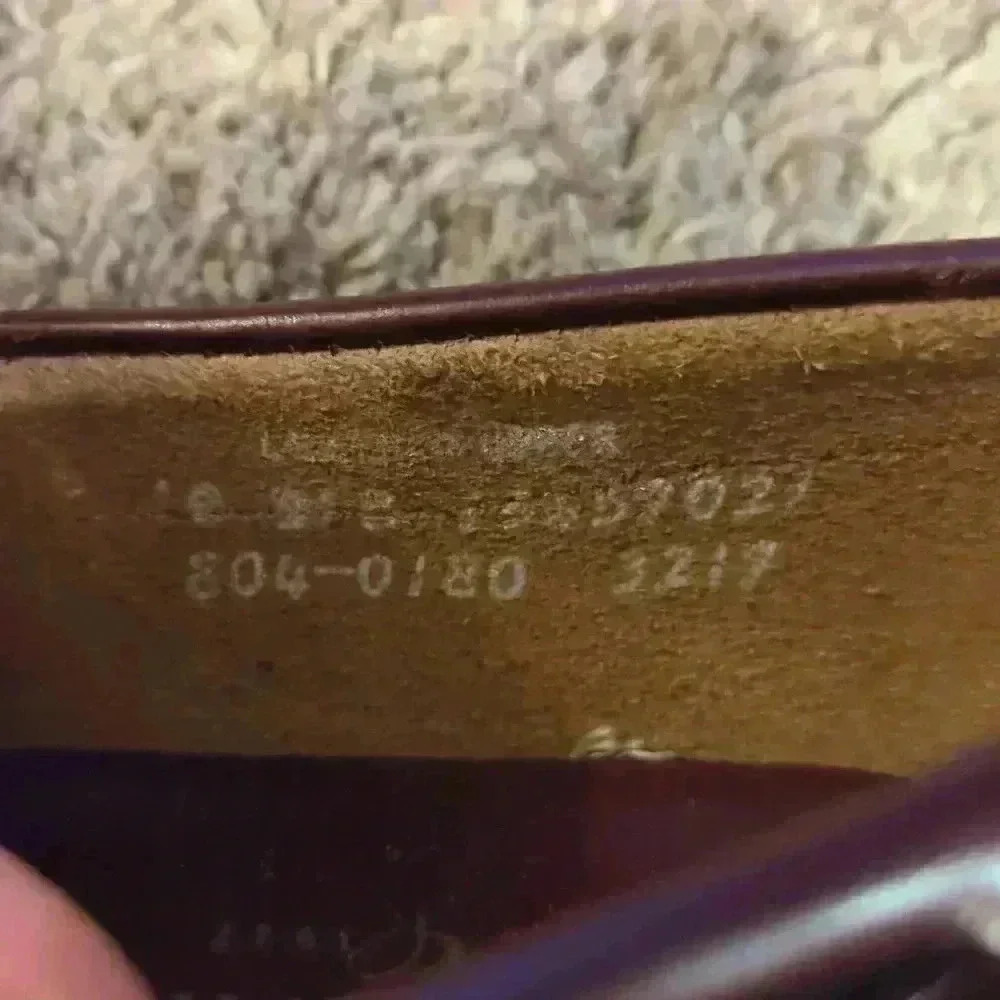 Leather Town Craft loafers, size 10, brown - Picture 9 of 10